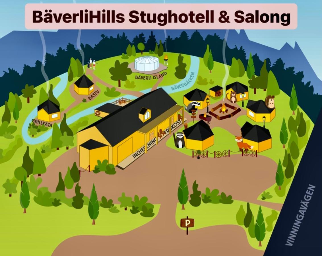 Baeverli Hills Lidköping Buitenkant foto